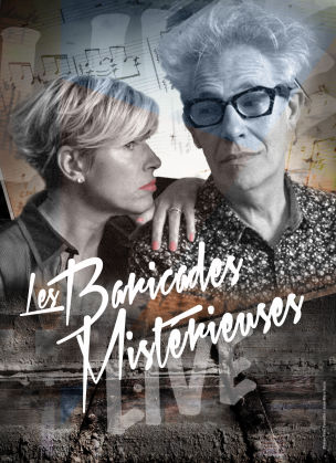 Affiche, duo, musique, annecy, geneve, station, Baricades Misterieuses